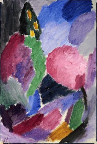 Large Variation: A Blowing Gale by Alexej Von Jawlensky