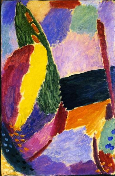 Large Variation: Morning by Alexej Von Jawlensky