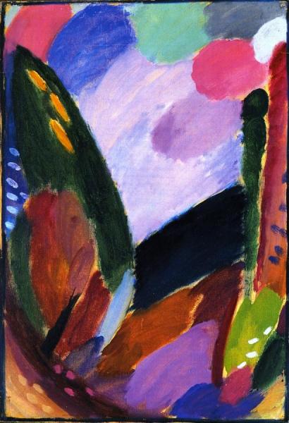 Large Variation: Thunder Storm by Alexej Von Jawlensky