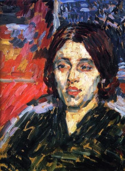 Madame Curie I by Alexej Von Jawlensky