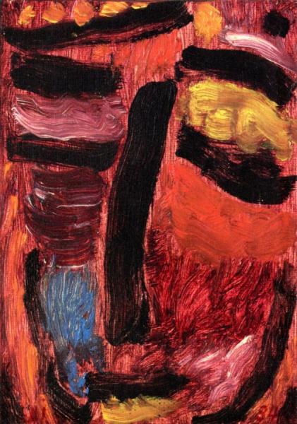 Meditation: Red Harmony by Alexej Von Jawlensky