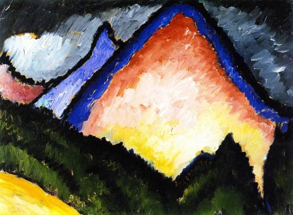 Mountain by Alexej Von Jawlensky