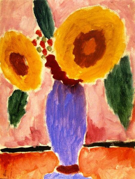 Mourning by Alexej Von Jawlensky