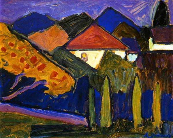 Murnau In High Summer by Alexej Von Jawlensky