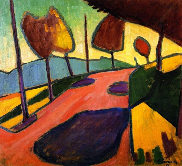 Murnau Landscape by Alexej Von Jawlensky