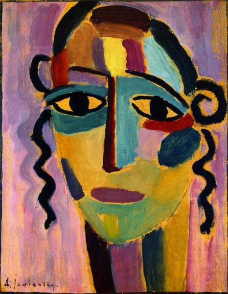 Mystical Head by Alexej Von Jawlensky