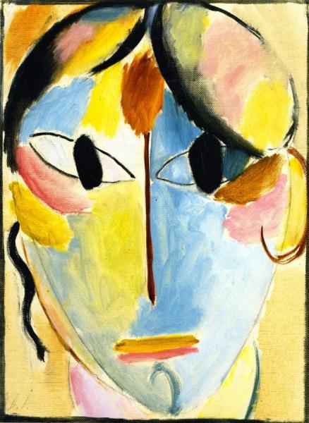 Mystical Head by Alexej Von Jawlensky