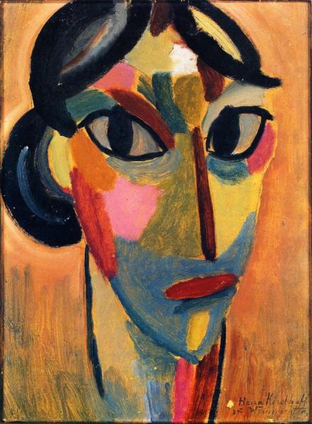 Mystical Head: Ascona Vi by Alexej Von Jawlensky