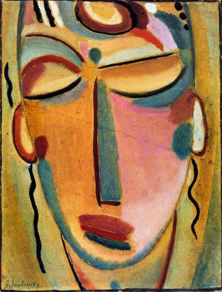 Mystical Head: Meditation by Alexej Von Jawlensky