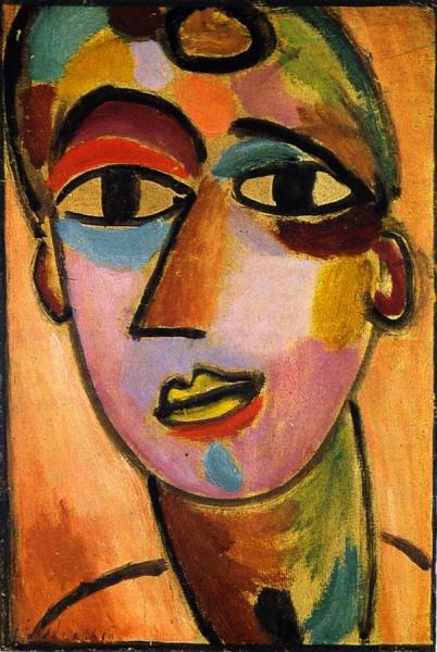 Mystical Head: Youth Ii by Alexej Von Jawlensky