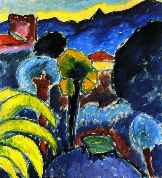Nature's Festival - Bordighera by Alexej Von Jawlensky