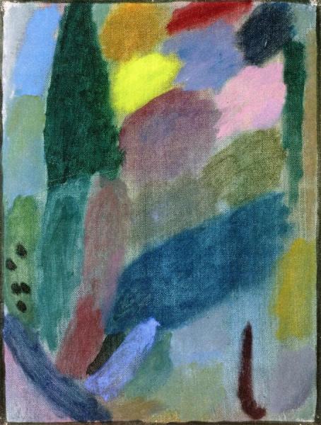 Night In St. Prex by Alexej Von Jawlensky