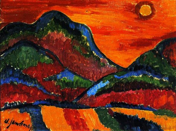 Oberstdorf by Alexej Von Jawlensky