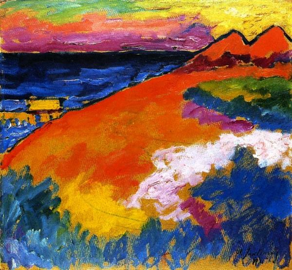 On The Baltic by Alexej Von Jawlensky