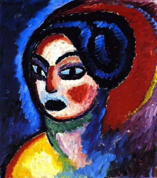 Princess Torandot by Alexej Von Jawlensky