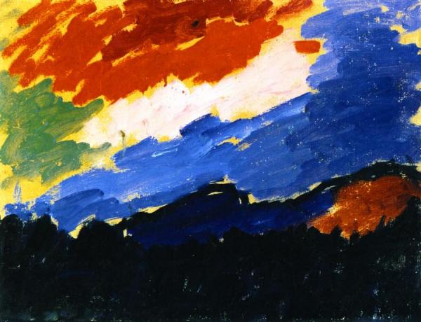 Red Cloud by Alexej Von Jawlensky