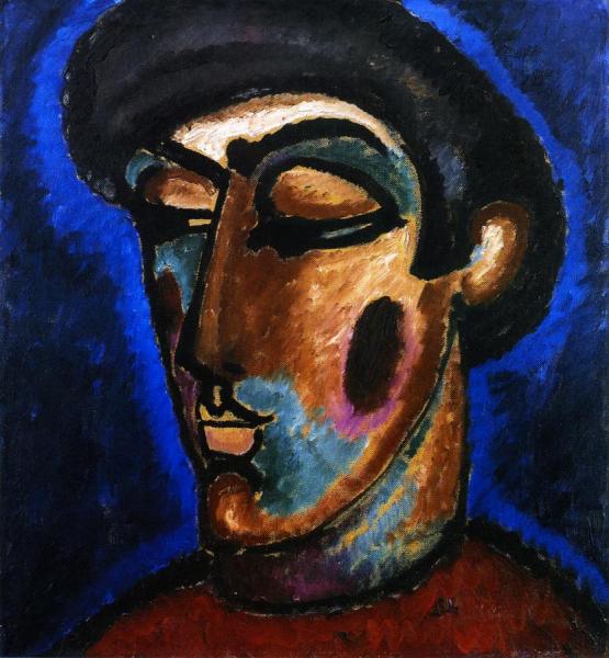 Renaissance Head by Alexej Von Jawlensky