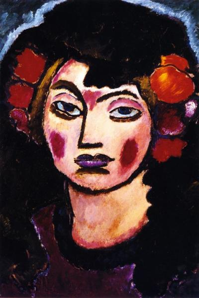 Spanish Girl by Alexej Von Jawlensky