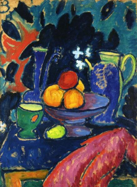 Still Life With Jug by Alexej Von Jawlensky