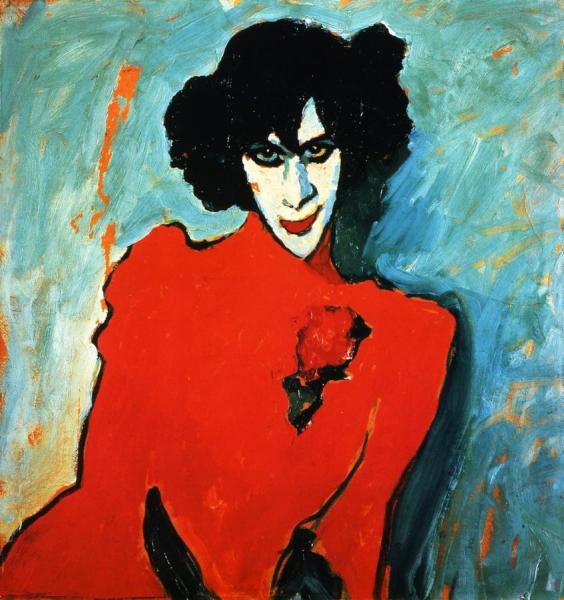 The Dancer Sacharoff by Alexej Von Jawlensky