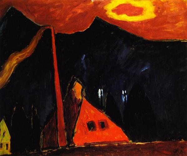 The Factory by Alexej Von Jawlensky