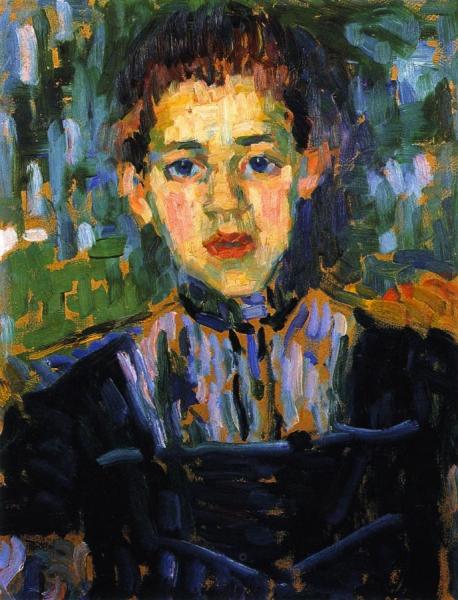 The Girl Marie by Alexej Von Jawlensky