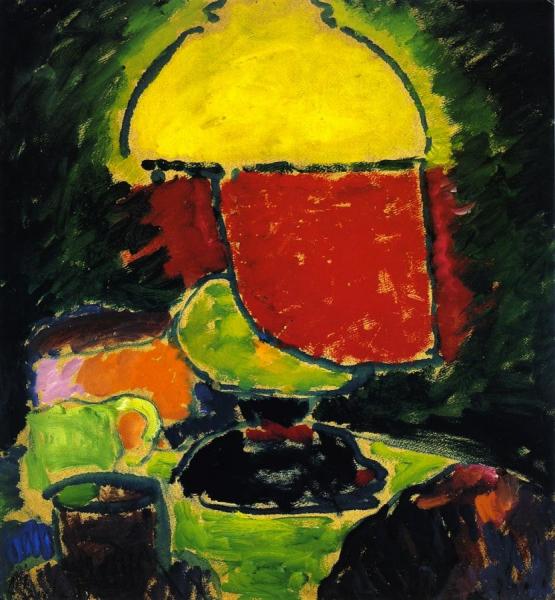 The Lamp by Alexej Von Jawlensky