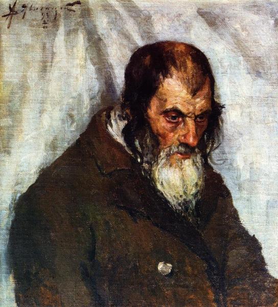 The Old Jew Schlom by Alexej Von Jawlensky