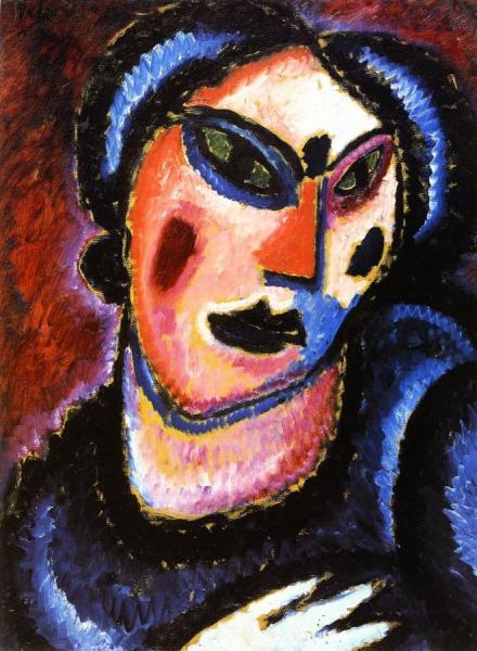 The White Glove by Alexej Von Jawlensky