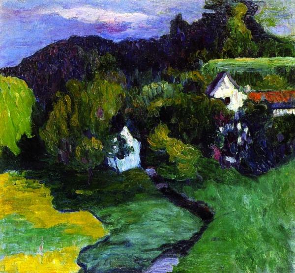 Wasserburg by Alexej Von Jawlensky