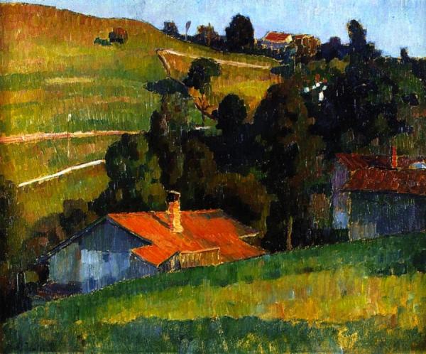 Wasserburg On The Inn by Alexej Von Jawlensky