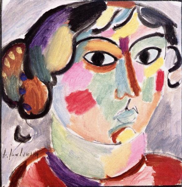 Woman From St. Prex by Alexej Von Jawlensky