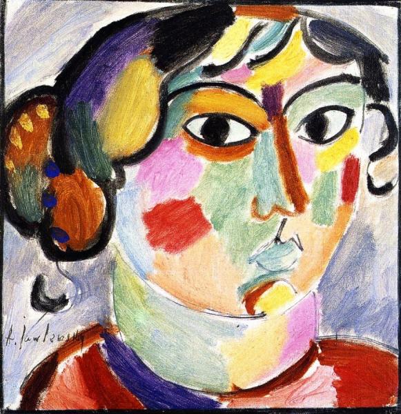 Woman From St. Prex by Alexej Von Jawlensky