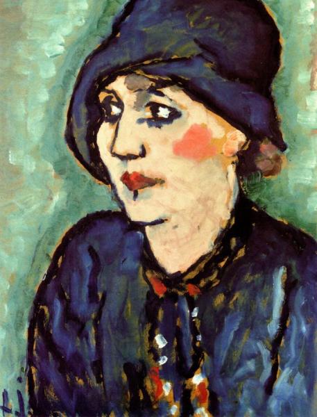 Alexej Von Jawlensky Woman In A Blue Hat