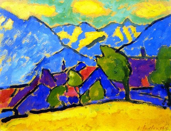 Yellow Sound by Alexej Von Jawlensky