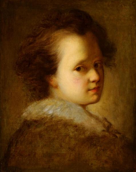 Portrait Of A Child by Alexis Grimou