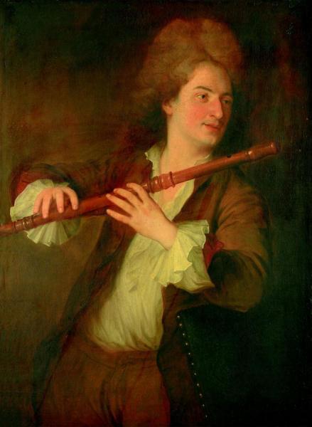 The Flute Player by Alexis Grimou Oil Painting Reproductions