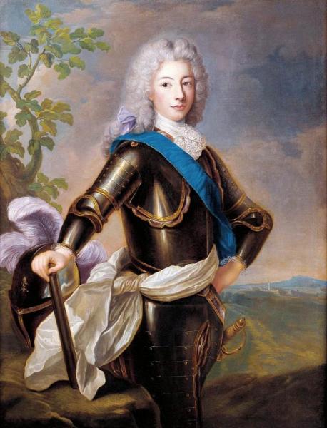 Portrait Of Louis Xv by Alexis-simon Belle Oil Painting Reproductions