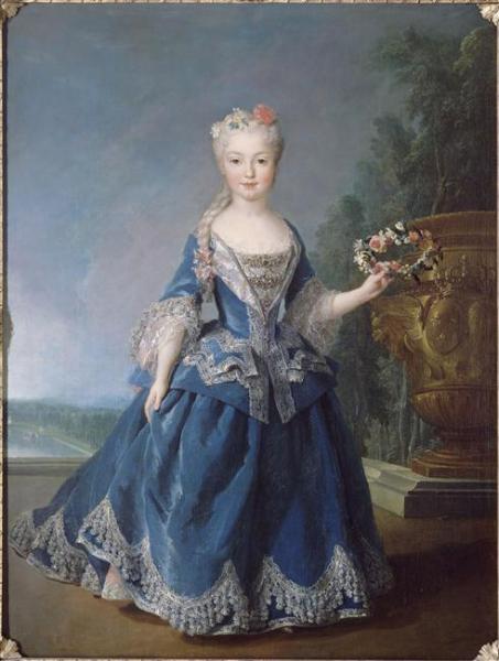 Portrait Of Mariana Victoria Of Spain by Alexis-simon Belle Oil Painting Reproductions