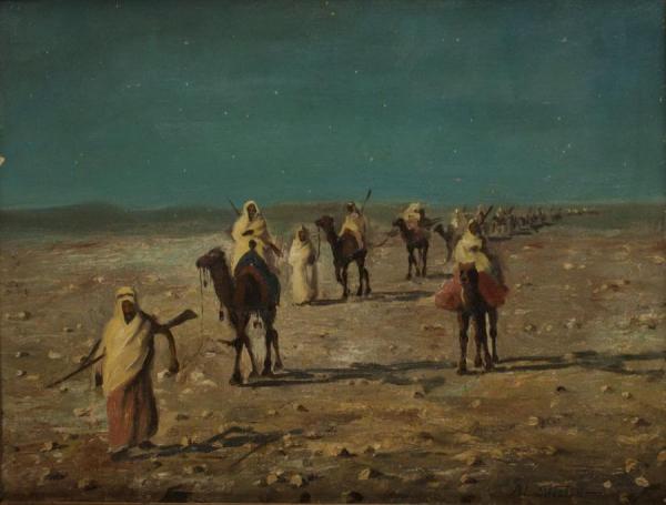 Die Karawane (the Caravan) by Alfons Leopold Mielich