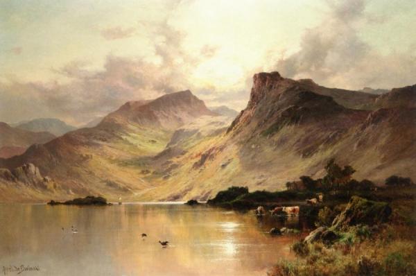 Alfred De Breanski, Sr. A Highland Loch