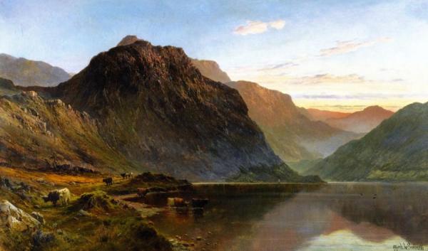 Alfred De Breanski, Sr. A Shoulder Of Ben Nevis