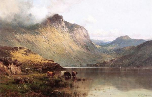 Ben An by Alfred De Breanski, Sr.