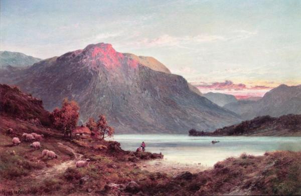 Ben Lomond by Alfred De Breanski, Sr.