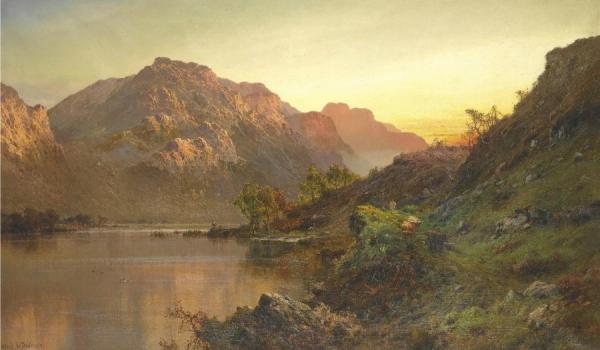 Ben Lomond by Alfred De Breanski, Sr.