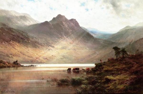 Loch Ness by Alfred De Breanski, Sr.