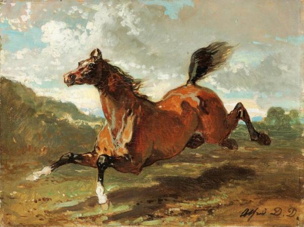Alfred De Dreux Horse