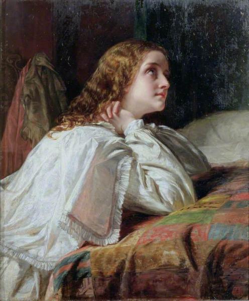 Supplication by Alfred Elmore Oil Painting Reproductions