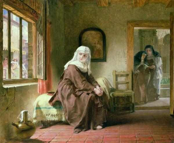 The Novice by Alfred Elmore