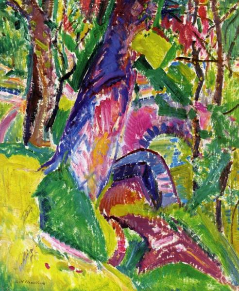 Bridte Landscape #2 by Alfred Henry Maurer